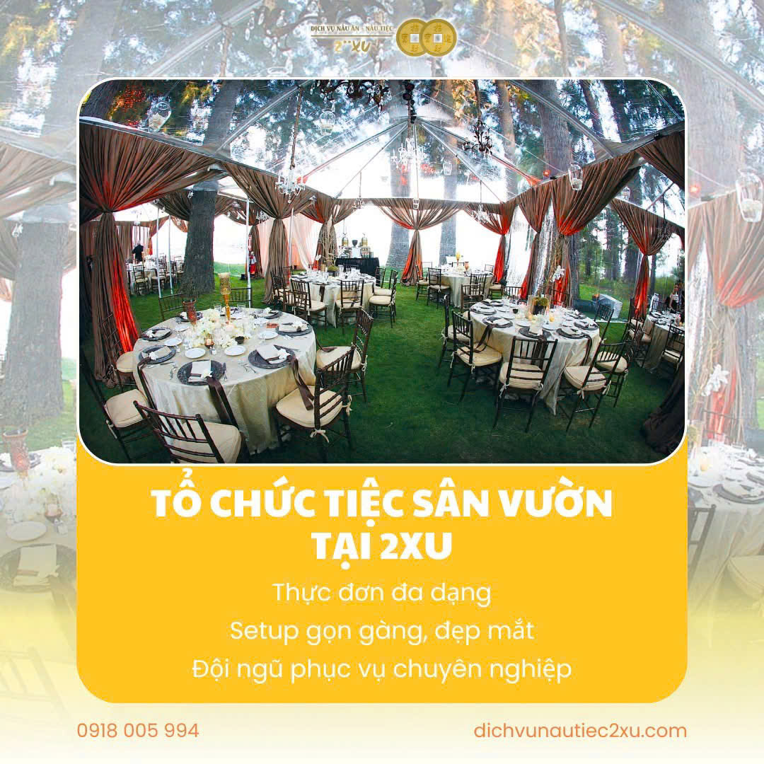 Dịch vụ nấu tiệc 2 Xu trọn gói giá rẻ ở Vũng Tàu